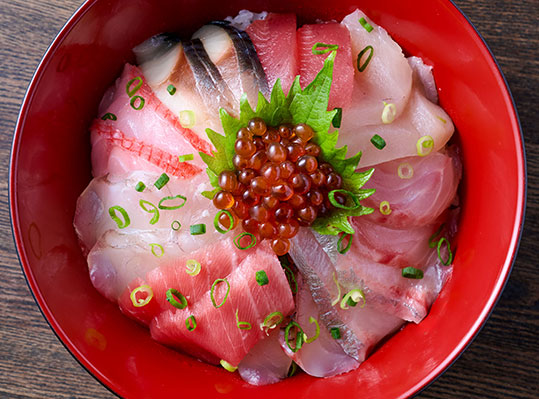 海鮮丼