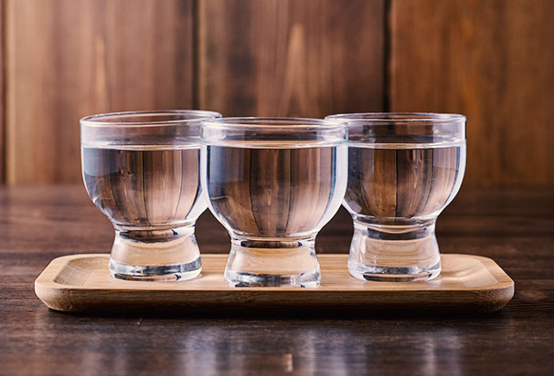 日本酒飲み比べ